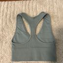 Hollister Sage Green Gilly Hicks Ribbed V Neck Racerback Tank Top Photo 1