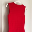 Neiman Marcus  Red Sleeveless Dress - Size S Photo 8