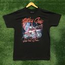 Motley Crue Take a Ride on The Wild Side Heavy Metal Band Tee L Photo 0