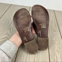 Krass&co Vintage Foundry . Zaria Strappy Leather Thong Sandals 9 Brown $150 Photo 8