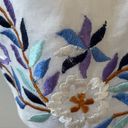 MISA Los Angeles Revolve Misa LA cross neck floral embroidered tank Photo 3