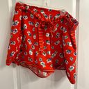 Xhilaration Red Floral Shorts  Photo 6