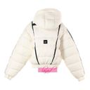 Alo Yoga Alo Aspen Love Puffer Jacket Ivory Warm Winter Snow Cold-Weather Edgy Puffy Coat Photo 8