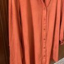 kim rogers Faux Suede Shirt - Size Small Photo 2