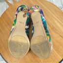 Guess  Honora Watercolor Platform Peep Toe Pumps Size 7.5 Photo 8