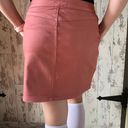 prAna pink stretchy Denim skirt Photo 4