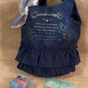Sanrio Cinnamoroll Navy blue & gold frilly bag, card holder & change purse Photo 3