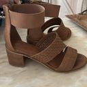 Diba True Can’t Wait Sandal Women’s Size 8‎ Shoe Woven Brown Tan Leather Photo 10