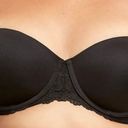 Maidenform  Convertible Multiway Push-Up Strapless Bra Size 36D Black Photo 1