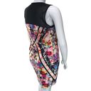 Boston Proper  Womens Size 14 Sheath Dress Colorful Mesh Scuba Stretch BRAND NEW Photo 7