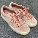 Mossimo Supply Co Y2k mossimo chunky velour velvet fashion sneakers pink rose 9 Photo 2