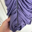 Jessica Simpson  Womens Purple Scoop Neck Bodycon Ruched Mini Dress Size 6 Photo 68