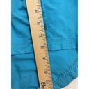 Lands'End  Outdoor Size 10 Turquoise Blue Swim Beach Trunk Casual Shorts Womens Photo 6