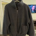 Zaful  Teddy Blue/Grey Zip Up Photo 0