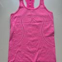 Lululemon Swiftly Tech Razorback Tank Pink Photo 0