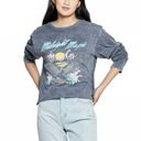 Grayson Threads  Women's Midnight Magic Cropped Graphic Long Sleeve Tee Shirt XL Photo 0