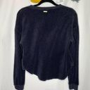 Alala Revolve  Curved Hem Knit Jumper Sweatshirt in Black Photo 10