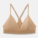 Girlfriend Collective NWT  Tan Triangle Bralette Photo 0