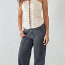 Urban Outfitters UO Light Before Dark Lace-Up Corset Top NWT Small Photo 1