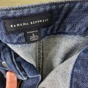 Banana Republic  Medium Wash A-Line Stretch Jean Skirt Size 8 Photo 4