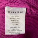 John + Jenn  by Line (Revolve brand) Mylo Rib Crewneck Sweater in Pink Cadillac Photo 7