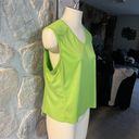 Pro Spirit  Lime Neon Green Moisture Wicking Work Out Tank Top- Size XL Photo 1