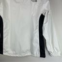 The North Face  Womens Jacket Sz Medium White Black Hooded Ski Wind Snow Jacket Photo 11