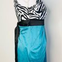 City Triangles City Triangle Formal Sleeveless Zebra Print Bodice Dress Size 3 Beautiful Combo Photo 6