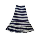 B Jewel  Striped High Low Maxi Skirt Beach Summer Boho Bohemian Casual Photo 0