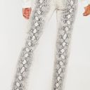 Pretty Little Thing Snakeskin Jeans Photo 1
