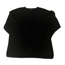 BKE Woman’s Long Black Sweater Size XXL lambswool/angora blend Photo 0