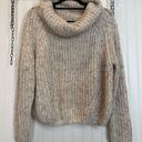 The Moon  & Madison Gray Turtle Neck Raglan Pullover Sweater Womens Size M Photo 0