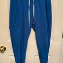 FIGS  Zamora Jogger Scrub Pants in Royal Blue Size MP Photo 0