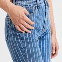 American Eagle Striped “Mom Jean” Photo 1