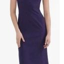 MM.LaFleur  Womens Shirley Sheath Dress 2 Elderberry Purple Sleeveless Back Zip Photo 0