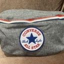 Converse  HEATHER grey zipper closure adjustable strap NWT Fanny pack/belt bag Photo 0