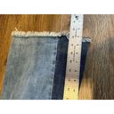 Vervet  Altar’d State Jeans Size 31 High Rise Raw Hem Stretch Denim Flare Boho Photo 7