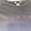 Guess Vintage Black Long Sleeve Top Size M Photo 2