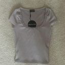 White Fox Boutique grey top Photo 0