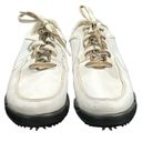 FootJoy  Golf Shoes Women's Size 9 Greenjoy White Oxford Spiked Photo 2