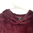 32 Degrees Heat 32 Degree Heat Wine Hooded Heavy Lounge Cozy Sleepwear Snuggy Robe Women Sz S/M Photo 2