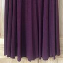 Coldwater Creek Vintage  burgundy pleated knit maxi skirt size XL Photo 95