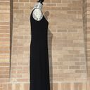 Karen Kane  Black Knit Maxi Dress Size Medium Photo 2