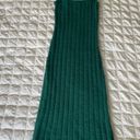 Wilfred Free Green Sweater Knit Nylon Midi Dress Photo 2