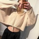 Urban Outfitters Cropped Oversized Hoodie Photo 3