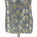 Lulus Lulu’s Blooming Love Light Blue Yellow Floral Jacquard Mini Dress size Medium Photo 6