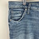 Silver Jeans Mid Rise Boyfriend Slim stretch jeans Distressed womens 31 short Photo 3