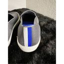 Rothy's  The Original Slip On Sneaker Anchor Textile Blue grey Women’s US 8.5 Photo 9