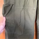 Aritzia Tna Supply Cargo Utility High Rise Pants in Green Kombu Size 12 Photo 4