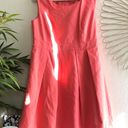 Forever 21 + peach pink dress with a pleated skirt and sleeveless design Photo 0